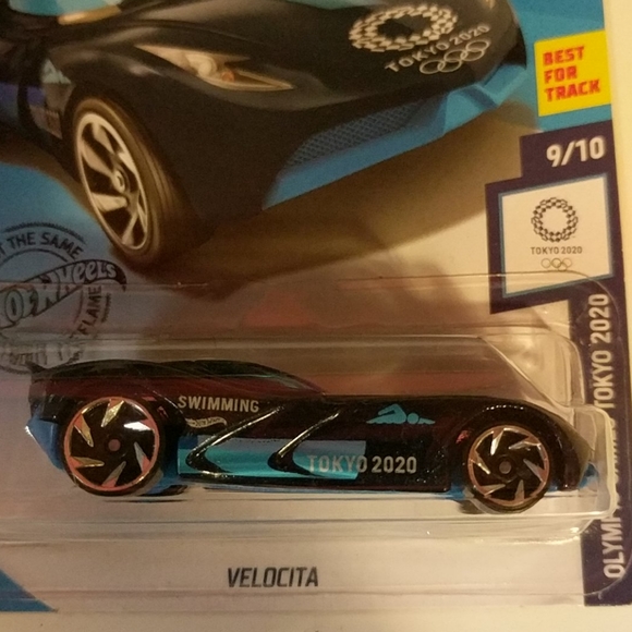 Hot Wheels Velocita 1:64 Die-Cast Car - White, #167/250